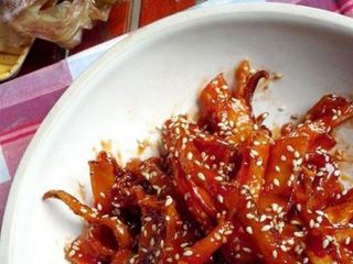 Cách làm mực khô rim chua ngọt siêu ngon siêu dễ