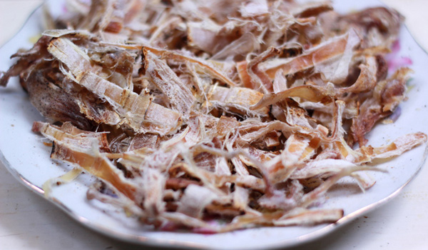 Khô mực nướng