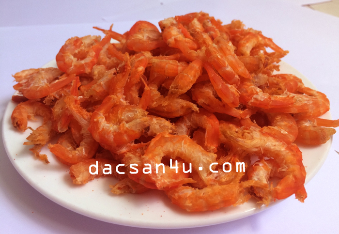 Tôm khô rạch gốc Cà Mau