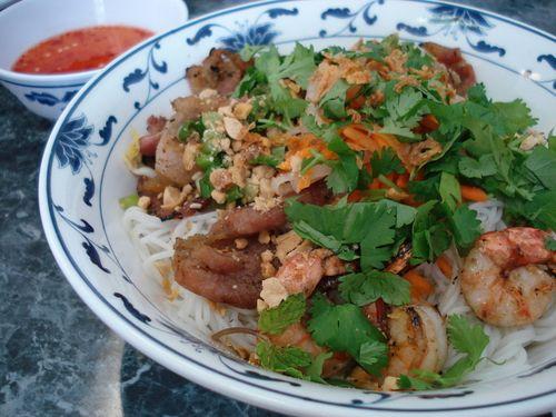 bún tôm khô